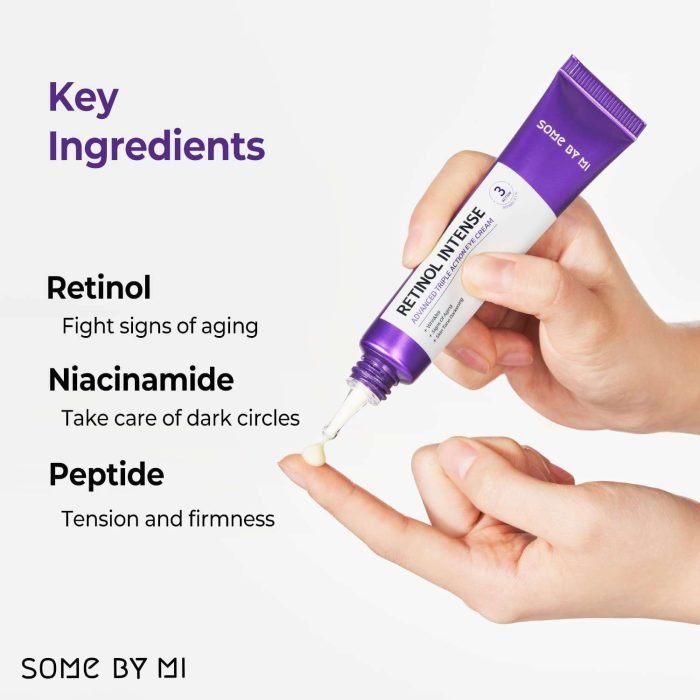 SOME BY MI RETINOL INTENSE ADVANCED TRIPLE ACTION EYE CREAM- 30ML SOME BY MI RETINOL INTENSE ADVANCED TRIPLE ACTION EYE CREAM- 30ML