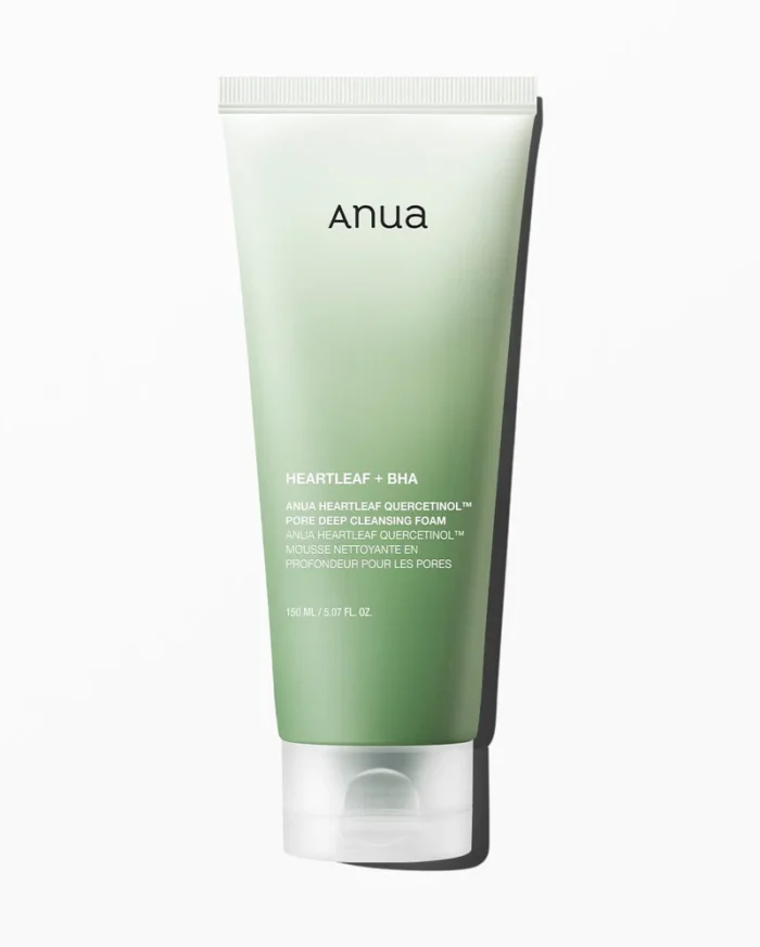 Anua Heartleaf Quercetinol Pore Deep Cleansing Foam 150ml Anua Heartleaf Quercetinol Pore Deep Cleansing Foam 150ml