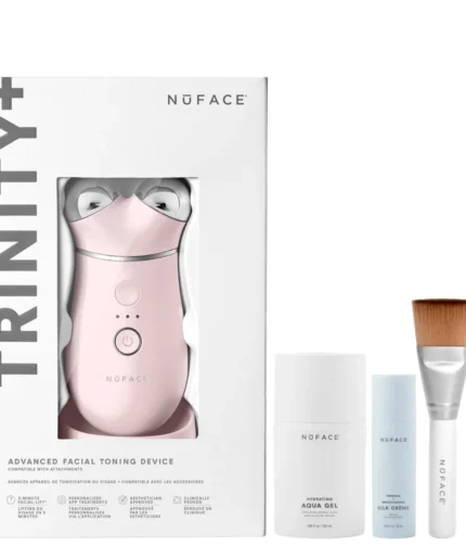 NuFACE Trinity+ Starter Kit - Sandy Rose